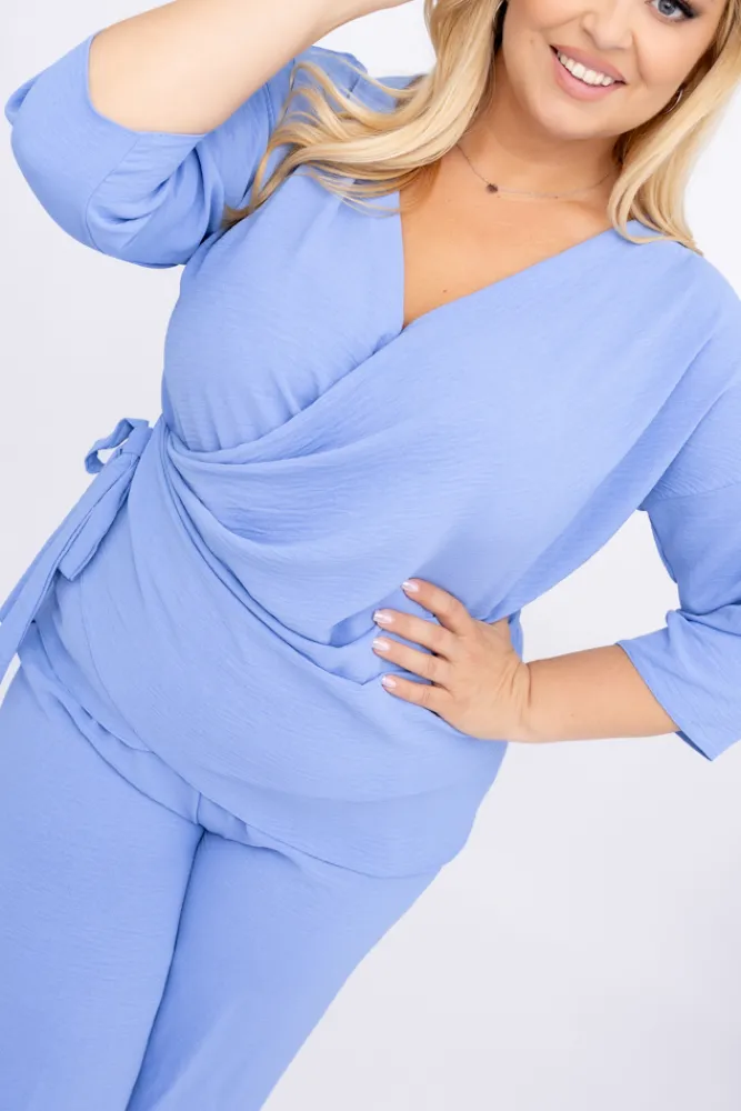 Damskie Polski Baby blue Komplet BELUSTO