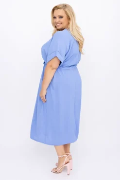 Polski Baby blue Sukienka MICHIGAN