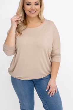 Damskie Polski Beżowa Bluzka BARIOSA