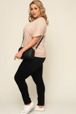 Damskie Polski Beżowa Bluzka CILIO