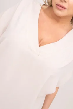 Damskie Polski Beżowa Tunika GLORI