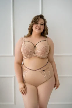 Polski Beżowe Figi CAMA Wysoki Stan