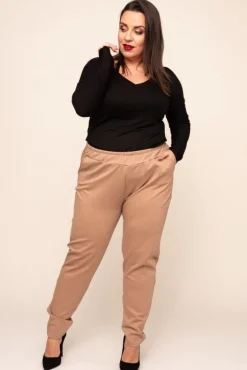 Damskie Polski Beżowe Spodnie CINTA