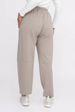 Damskie Włoski Beżowe Spodnie dresowe HERVEN