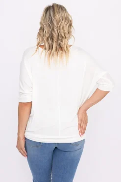 Damskie Polski Biała Bluzka BARIOSA