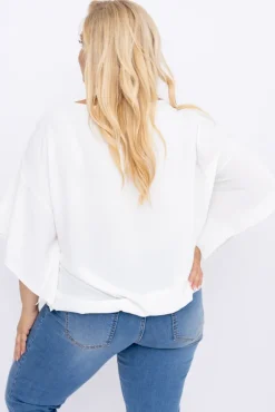 Damskie Polski Biała Bluzka ETERNAL