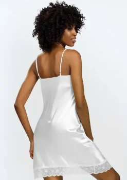 Polski Biała Halka satynowa ZAHARA