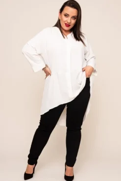 Damskie Polski Biała Koszula AGILE