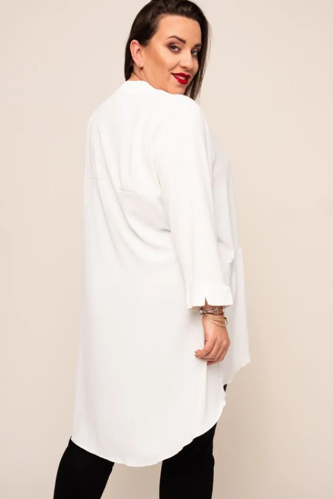 Damskie Polski Biała Koszula AGILE