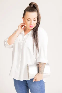 Damskie Polski Biała Koszula FOSTI