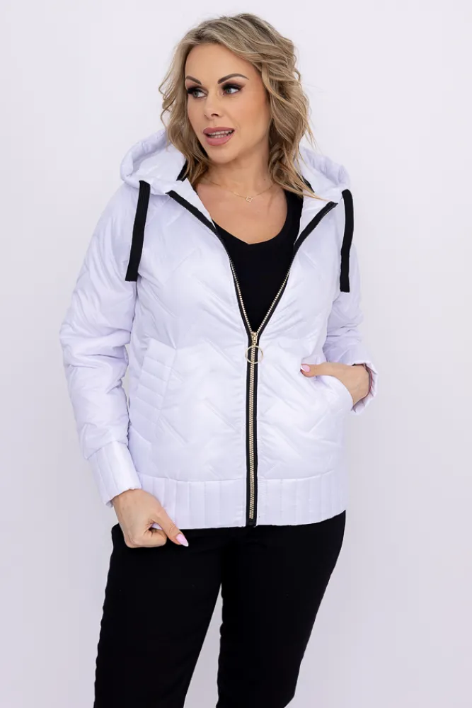Damskie Polski Biała Kurtka wiosenna VEDERI
