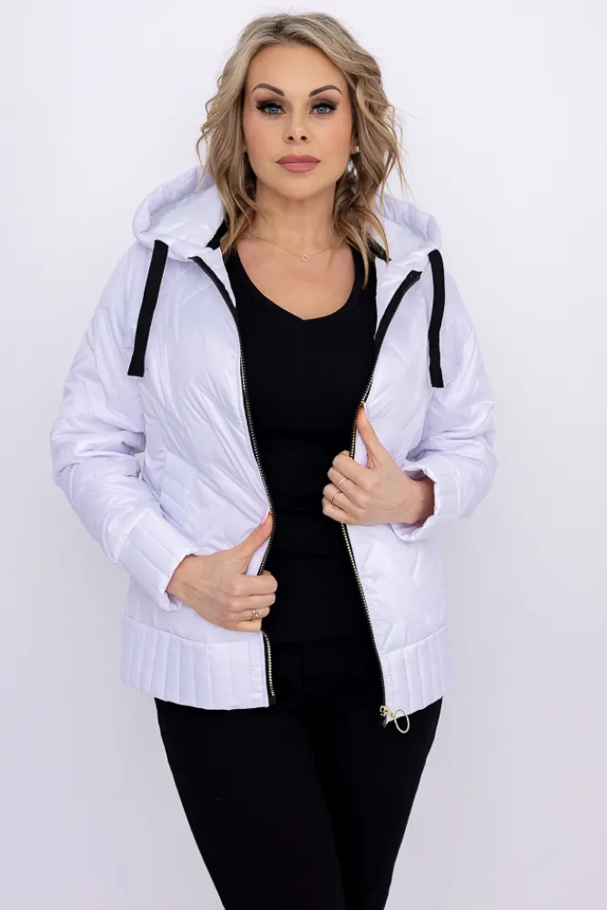 Damskie Polski Biała Kurtka wiosenna VEDERI