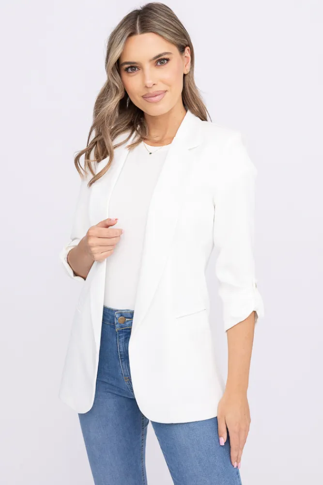 Damskie Polski Biała Marynarka LOTI