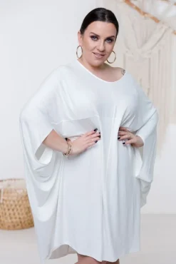 Polski Biała Sukienka HERMI