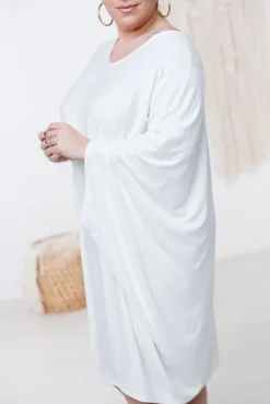 Polski Biała Sukienka HERMI