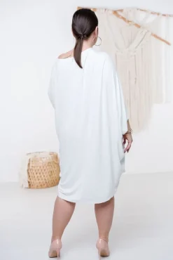 Polski Biała Sukienka HERMI