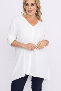 Damskie Polski Biała Tunika CENZA