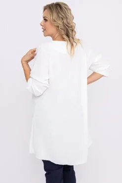 Damskie Polski Biała Tunika CENZA