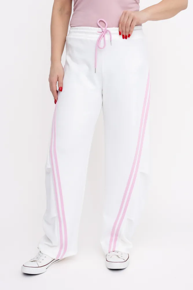 Damskie Włoski Białe Spodnie dresowe DENVIE