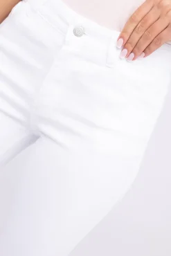 Damskie Polski Białe Spodnie SONTI 7/8