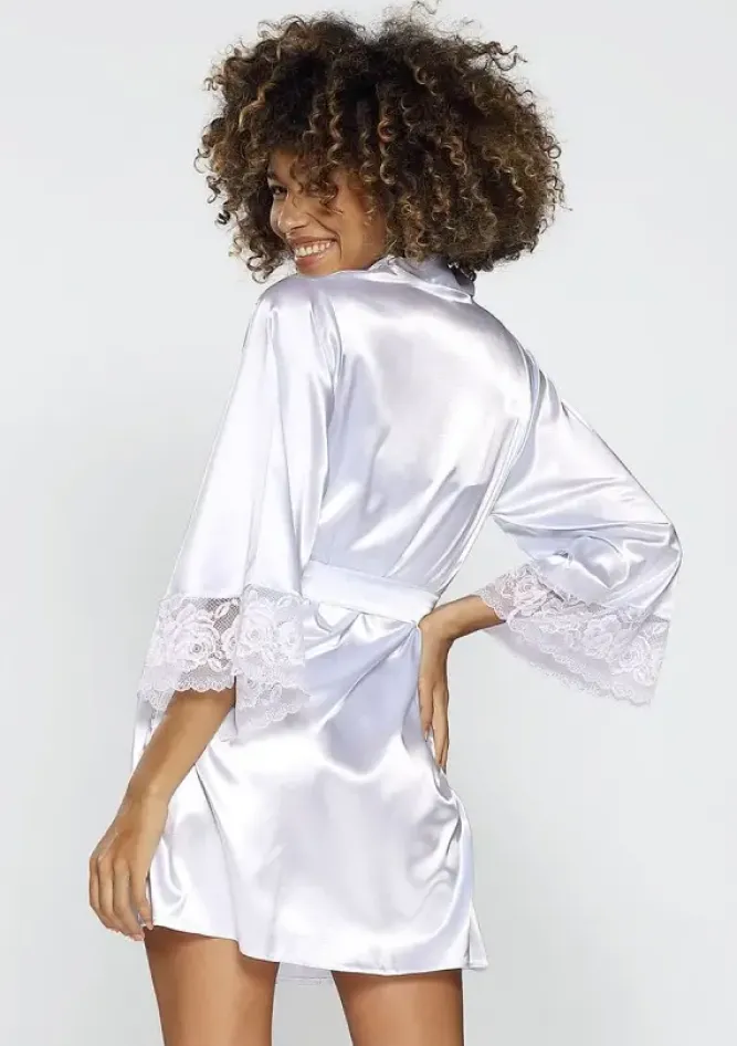 Polski Szlafrok satynowy ADELAIDE