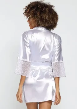 Polski Szlafrok satynowy JUDYTA