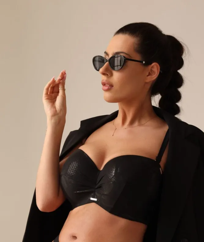 Polski Biustonosz od stroju kąpielowego PORTOFINO Balconette MHM