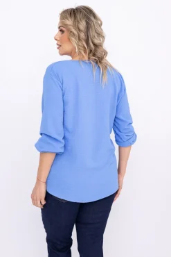 Damskie Polski Błękitna Bluzka PRUDI