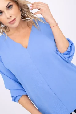 Damskie Polski Błękitna Bluzka PRUDI