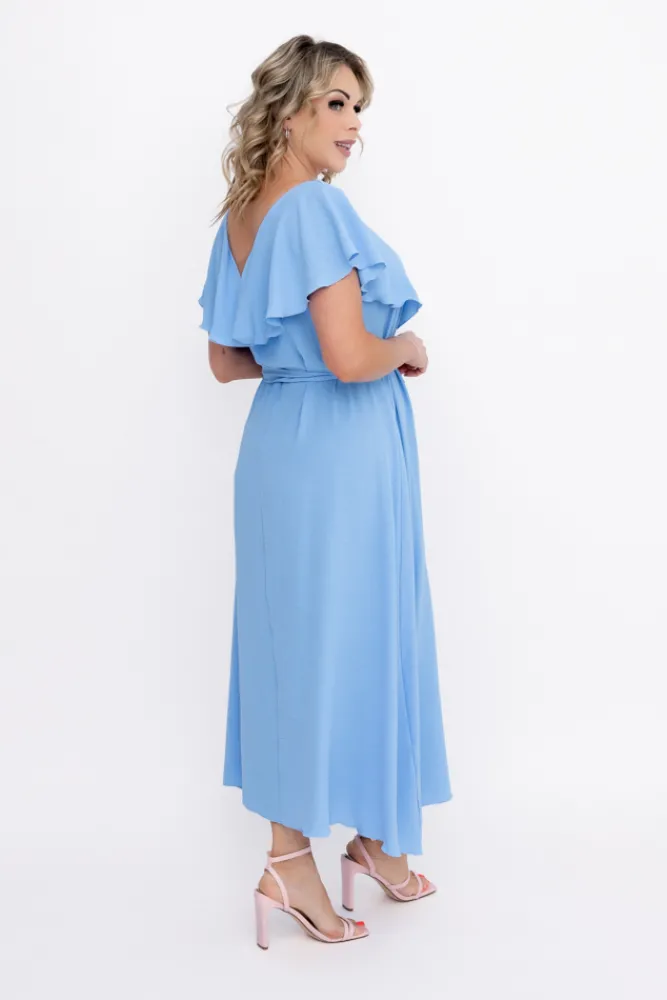 Polski Błękitna Sukienka DENVER