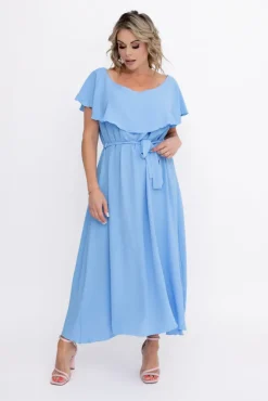 Polski Błękitna Sukienka DENVER