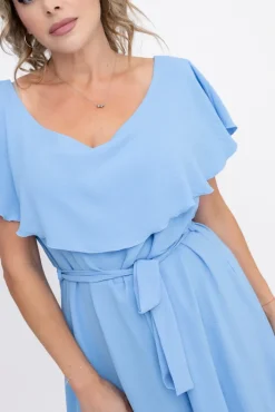 Polski Błękitna Sukienka DENVER