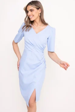 Polski Błękitna Sukienka MERIVEA
