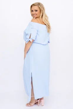 Polski Błękitna Sukienka NOBI