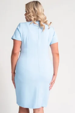Polski Błękitna Sukienka PEIROSA