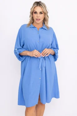 Polski Błękitna Sukienka POWER