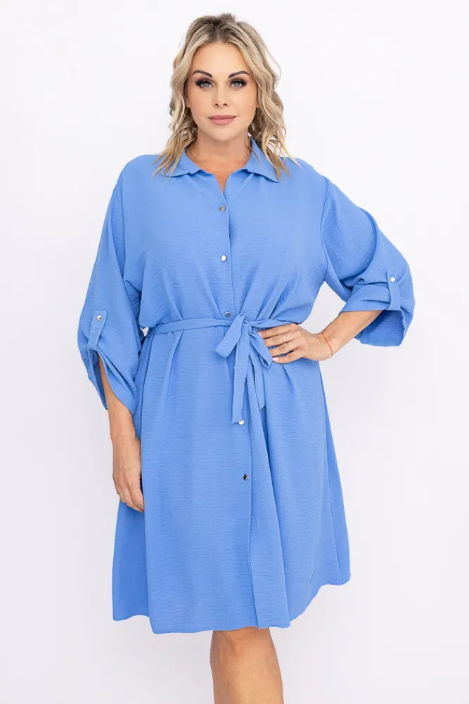 Polski Błękitna Sukienka POWER