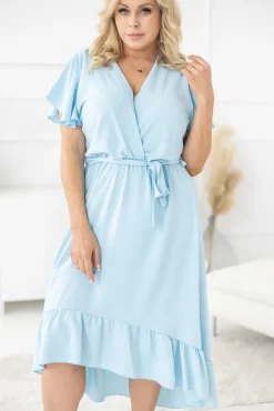 Polski Błękitna Sukienka RHODIO