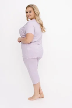 Bladoróżowa Piżama RAMANI Wzór 1