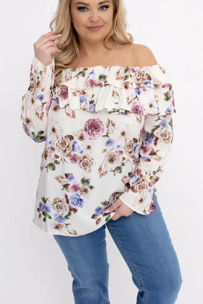 Damskie Włoski Bluzka BASTIA Wzór 9