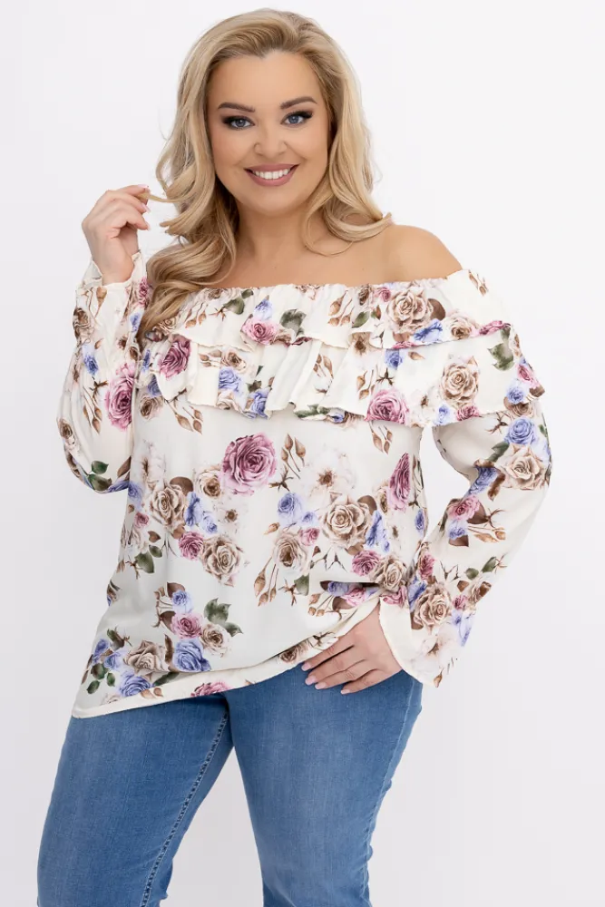 Damskie Włoski Bluzka BASTIA Wzór 9