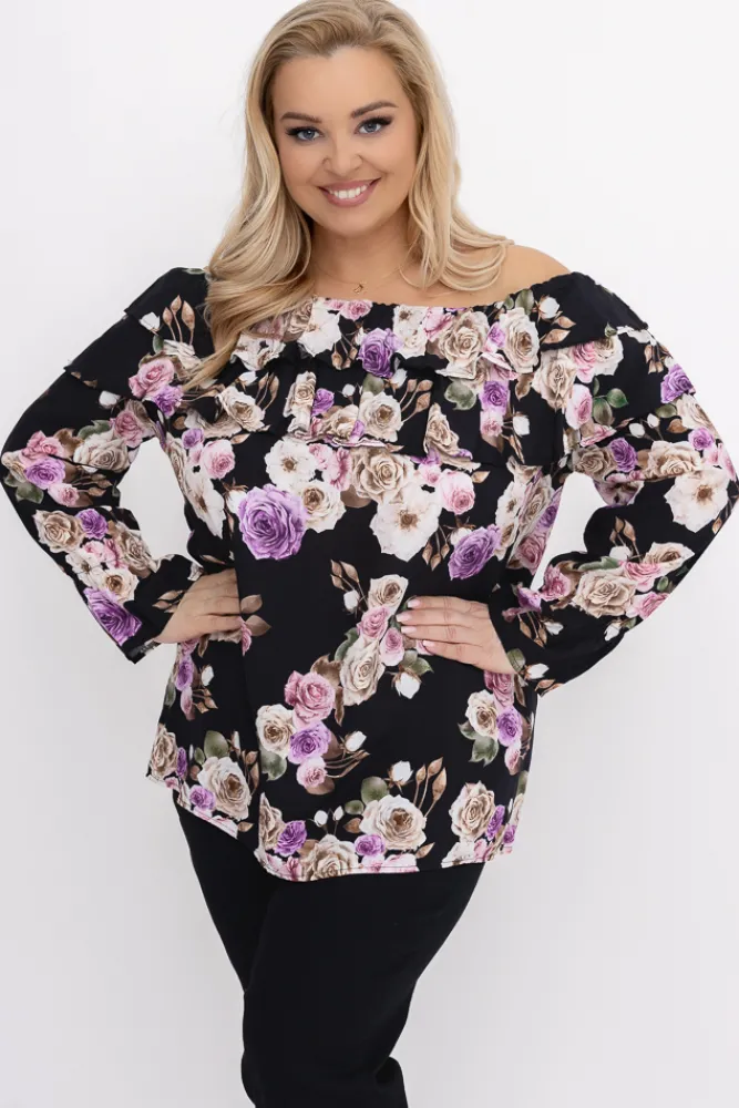 Damskie Włoski Bluzka BASTIA Wzór 11