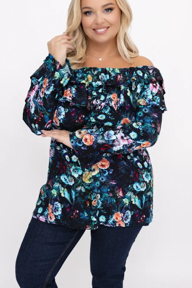 Damskie Włoski Bluzka BASTIA Wzór 7