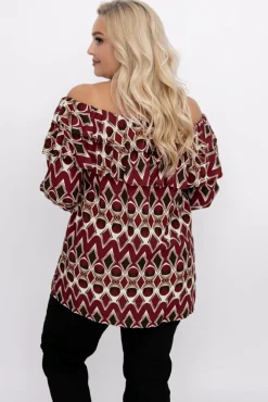 Damskie Włoski Bluzka BASTIA Wzór 6