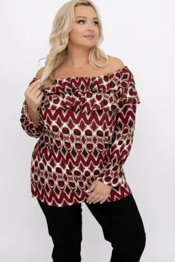 Damskie Włoski Bluzka BASTIA Wzór 6