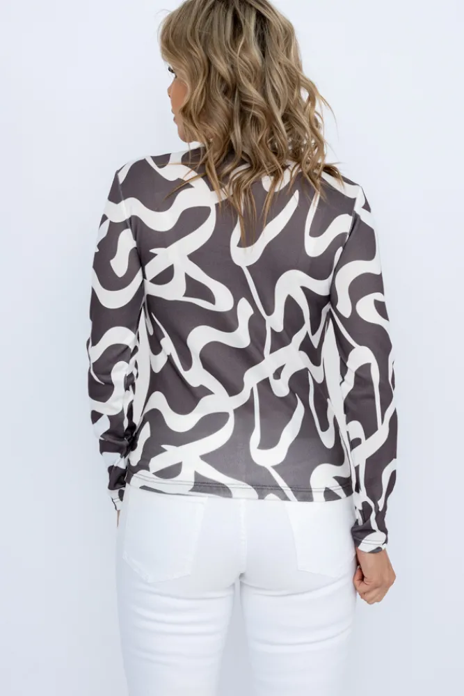 Damskie Polski Bluzka BENTERIO Wzór 1