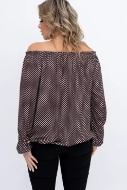 Damskie Włoski Bluzka DEZIN Wzór 19