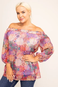 Damskie Polski Bluzka LEGUZI Wzór 1