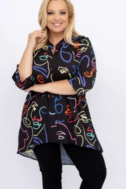 Damskie Polski Bluzka TYPIRO Wzór 4