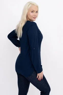 Damskie Bluzka z haftem IRIALI Wzór 1